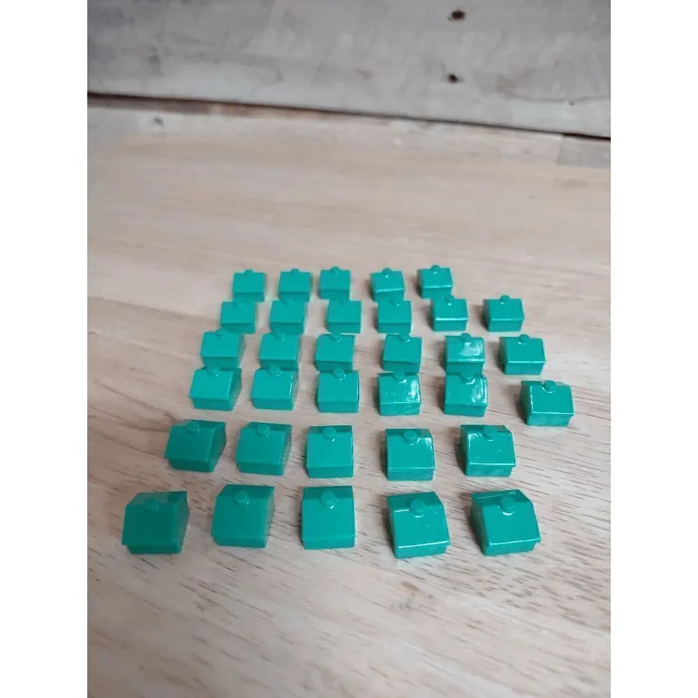 Monopoly Electronic Banking 2013 Replacement Parts - Houses & Hotels - Picture 2 of 2